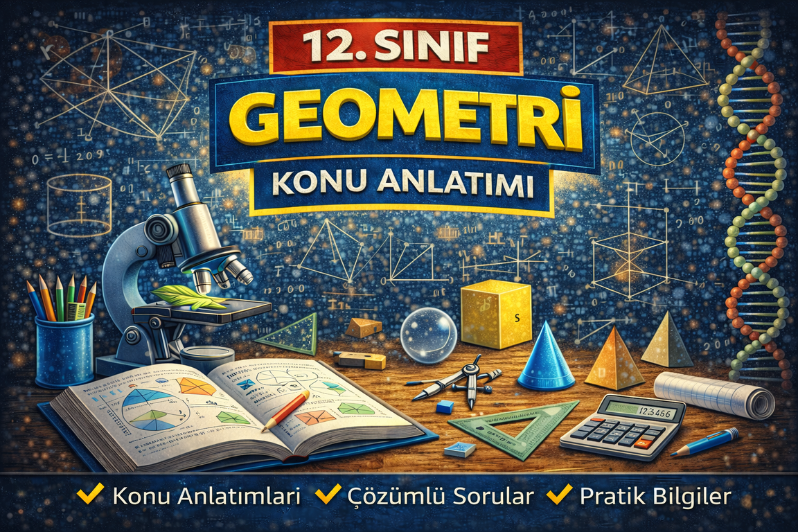 12. Sınıf Geometri Konu Anlatımı